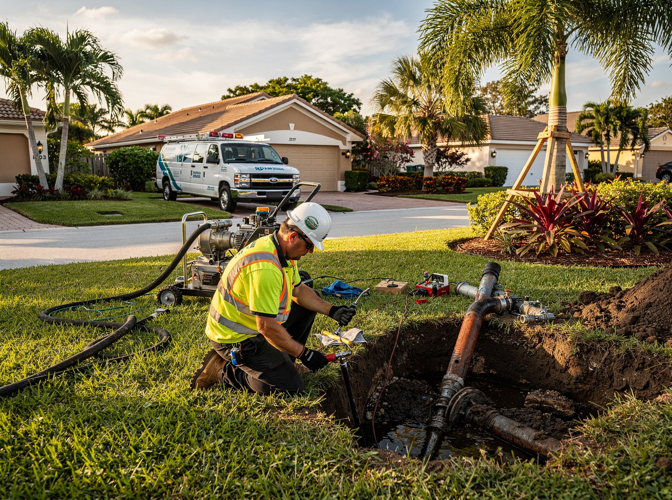 Trenchless Sewer Repair in Coconut Creek, FL
